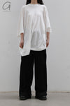 HED MAYNER extended trousers AW22_P57_BLK/WO